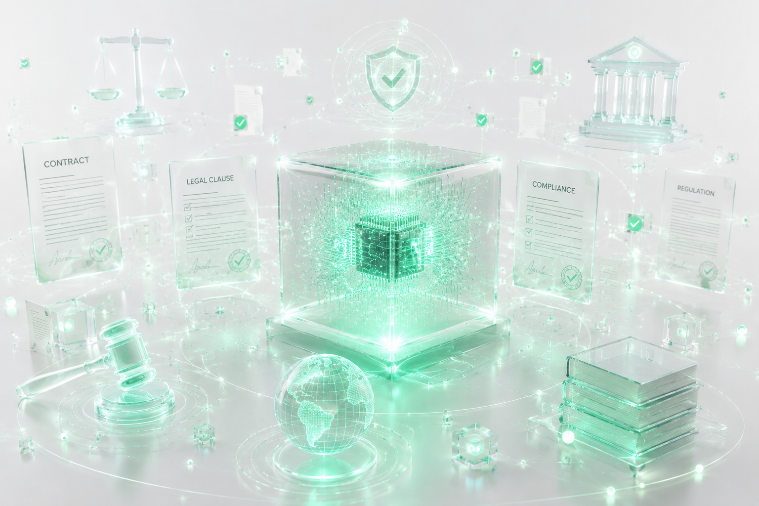 Legal & Compliance — QuantQ Quantum AI visualization